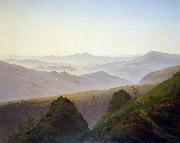 Caspar David Friedrich Morning in the Mountains Germany oil painting artist